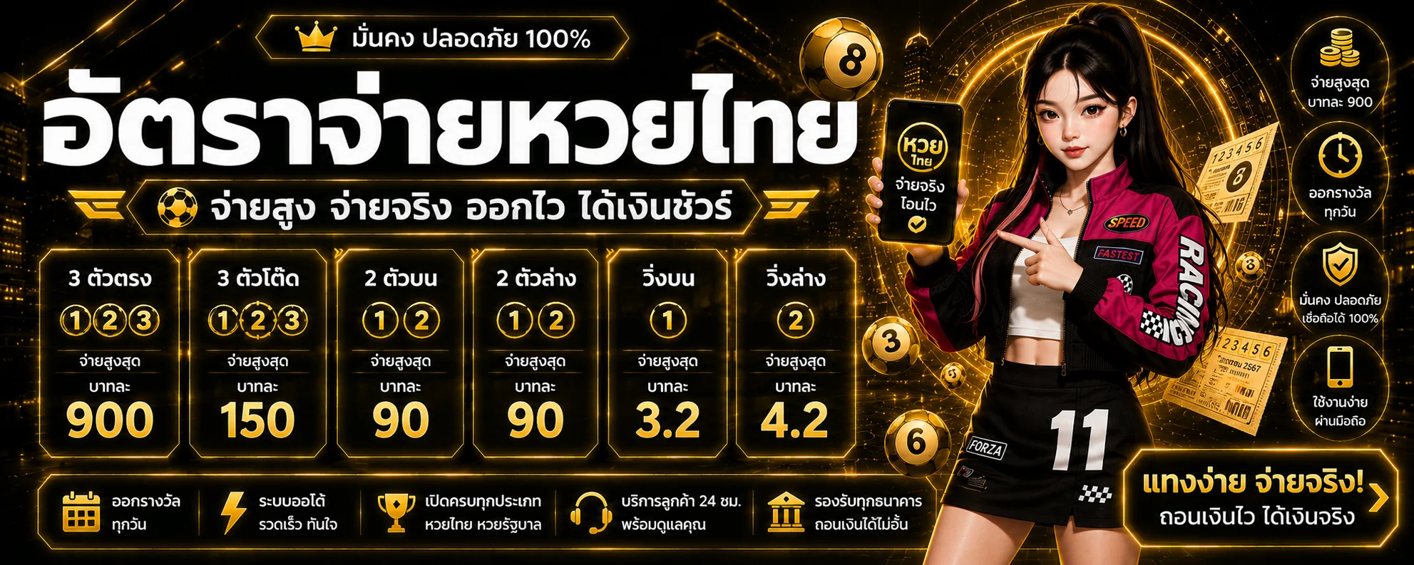 แทงหวยออนไลน์ SPD89 ครบทุกหวยดัง จ่ายเต็ม